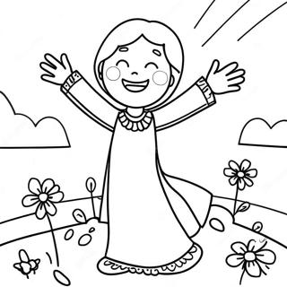 Joyful Praise To The Lord Coloring Page 44773-37212