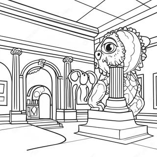 Night At The Museum Coloring Page 44812-37235