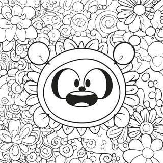 Takashi Murakami Coloring Page 44822-37256