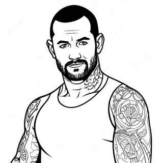 Cm Punk Coloring Pages