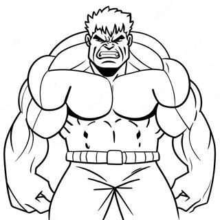 Red Hulk Coloring Page 44902-37323