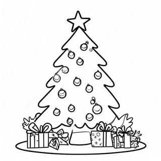 Christmas Tree Coloring Page 44912-37320