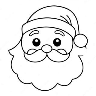 Cute Christmas Santa Claus Coloring Page 44913-37325