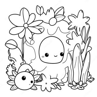 Colorful Living Things In Nature Coloring Page 44933-37342