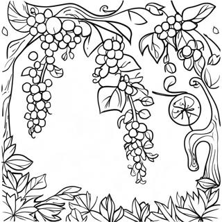 Vines Coloring Pages