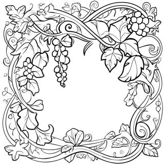 Vines Coloring Page 44972-37383