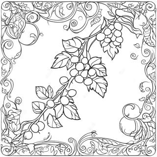 Vines Coloring Page 44972-37384