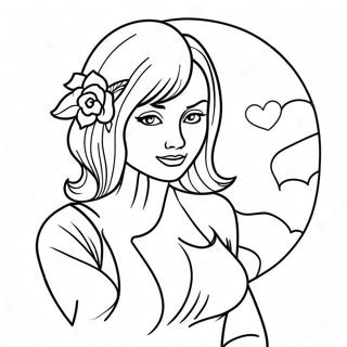 Romance Coloring Pages