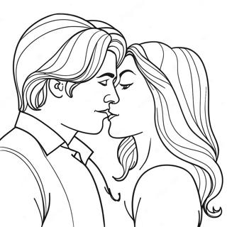 Romance Coloring Page 44992-37388