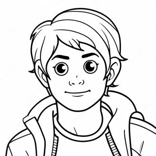 Scott Pilgrim Coloring Page 45002-37399