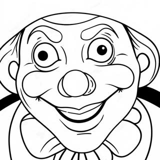 Colorful It Clown Coloring Page 45023-37418