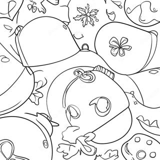 Festive Jingle Bells Coloring Page 45033-37432