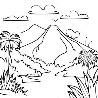 Honduras Landscape Coloring Page 45053-37449