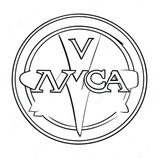 Ymca Logo Coloring Page 45062-37447