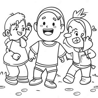 Fun Ymca Activity Coloring Page 45063-37442