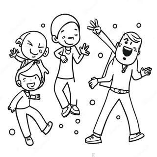 Fun Ymca Activity Coloring Page 45063-37444