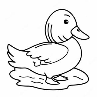 Mallard Duck Coloring Pages