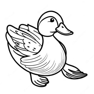 Mallard Duck Coloring Page 45072-37472