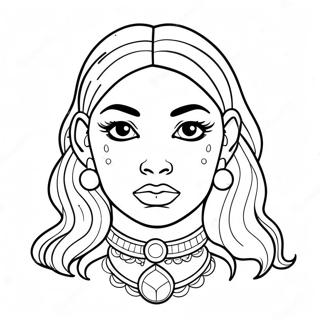 Baddie Coloring Page 4511-3626