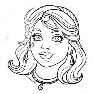 Baddie Coloring Page 4511-3628