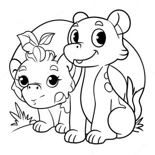 Zoo Animal Coloring Page 451-359