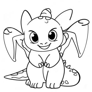 Light Fury Coloring Page 45203-37540