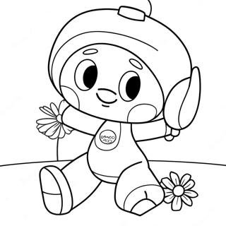 Pocoyo Coloring Page 4521-3635