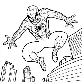 Spectacular Spider Man Coloring Page 45223-37564