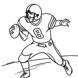 Cooper Kupp Catching A Football Coloring Page 45264-37607