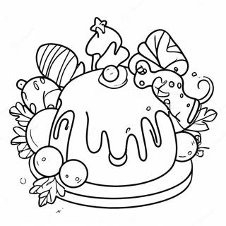 Christmas Food Coloring Page 45323-37651