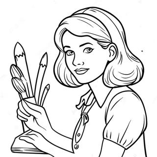 Nancy Drew Coloring Pages