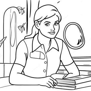 Nancy Drew Coloring Page 45333-37655