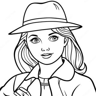 Nancy Drew Coloring Page 45333-37656