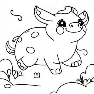 Appa Flying In The Sky Coloring Page 45354-37679