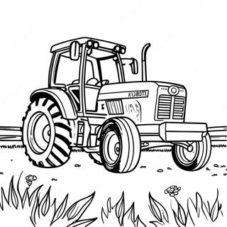 Kubota Farming Equipment Coloring Page 45364-37683