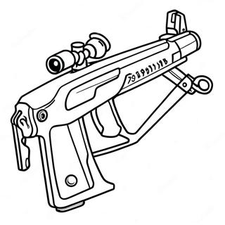 Machine Gun Coloring Page 45413-37728