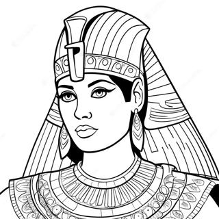 Cleopatra Coloring Page 45443-37771