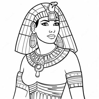 Cleopatra Coloring Pages