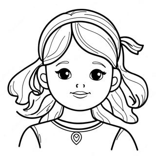 Girl Coloring Page 45463-37755