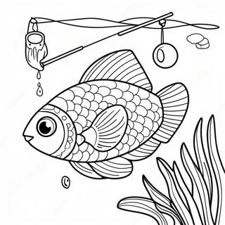 Gone Fishing Coloring Page 45473-37760