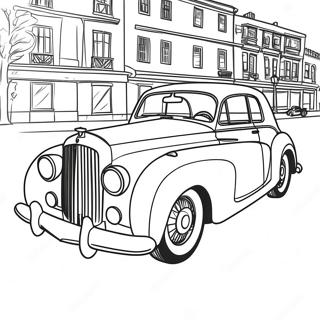 Bentley Car Coloring Page 45493-37776