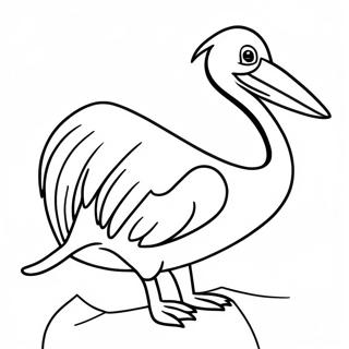 Pelican Coloring Page 45513-37811