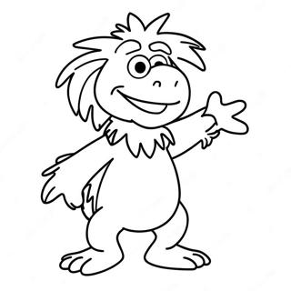 Gobo The Fraggle Exploring Coloring Page 45544-37830