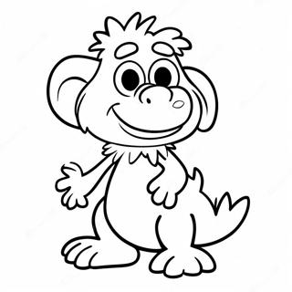 Gobo The Fraggle Exploring Coloring Page 45544-37832