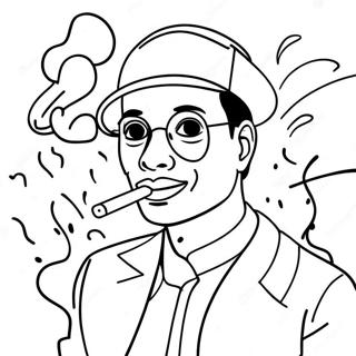 Pop Smoke Coloring Pages