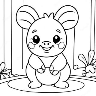 Pibby Glitch Coloring Page 45593-37855