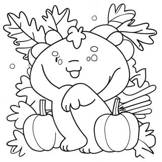 Bobbie Goods Fall Coloring Pages