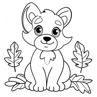 Bobbie Goods Fall Coloring Page 45623-37886