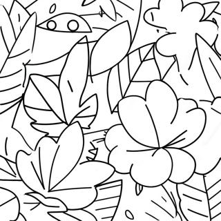 Bobbie Goods Autumn Leaves Coloring Page 45624-37889