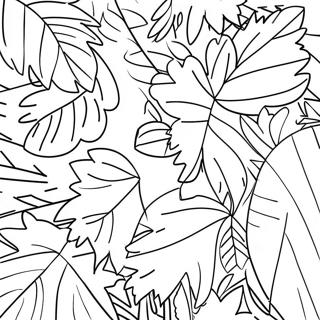 Bobbie Goods Autumn Leaves Coloring Page 45624-37890